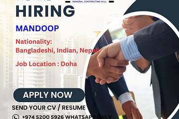Mandoop / PR Jobs in Qatar