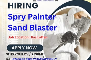 Spray painter jobs in qatar